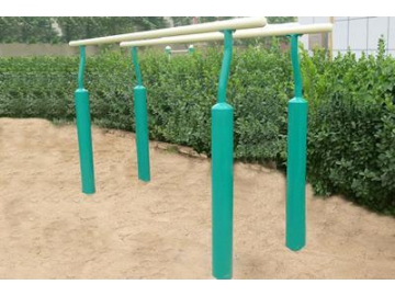 Barra paralela para gimnasio al aire libre