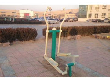 Máquina elíptica para gimnasio al aire libre