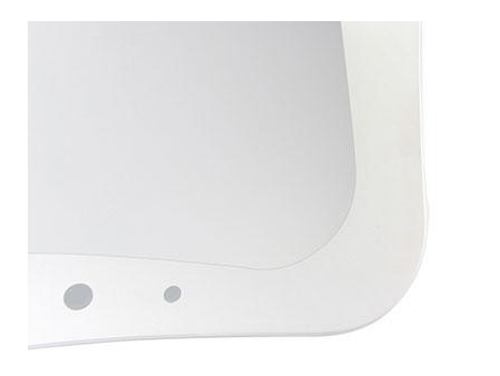 Espejo de forma irregular para baño
