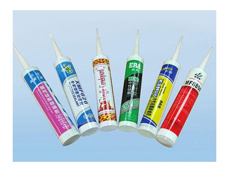 Llenadora de pistón con mezcladora de color  (GRQY-H3-300 con sellador para alta viscosidad)