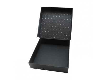 Caja rígida con bisagra, una pieza