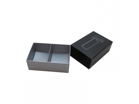 Caja tipo cajón, caja con funda, caja de papel personalizado