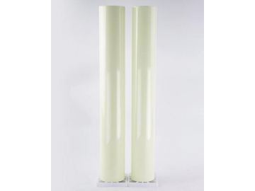 Material fotoluminiscente, película fotoluminiscente para revestimiento (PVC)