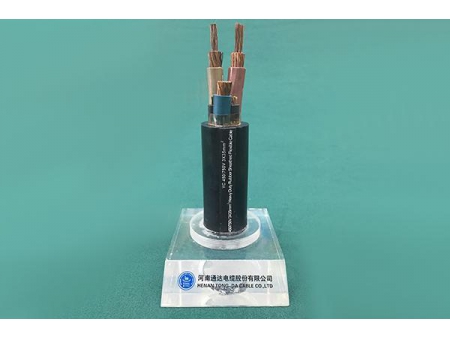 Cable flexible con cubierta de goma
