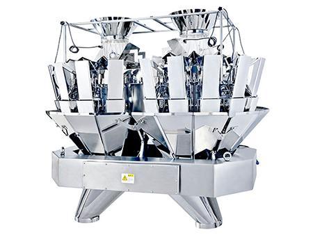 Pesadora Multicabezal JW-AHS para productos de libre flujo（20 cabezales opcionales;10-100g;1.6L、2.5L)