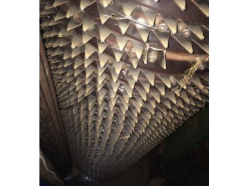 Máquina abridora de fibra de coco
