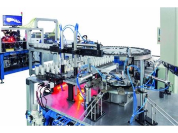 Línea de producción para bombilla halógena H7