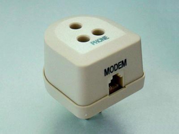 Filtro ADSL con clavija italiana
