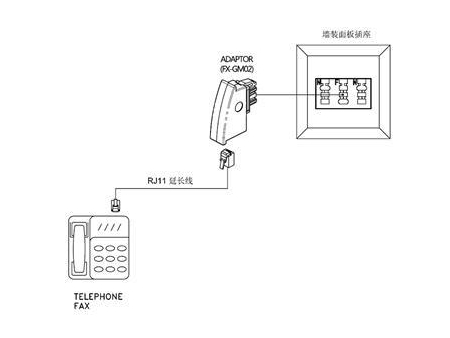 Adaptador telefónico, para Alemania