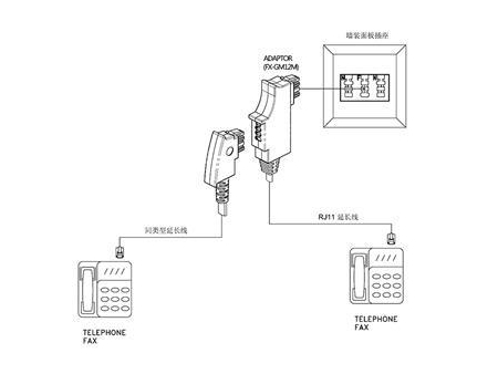 Adaptador telefónico, para Alemania