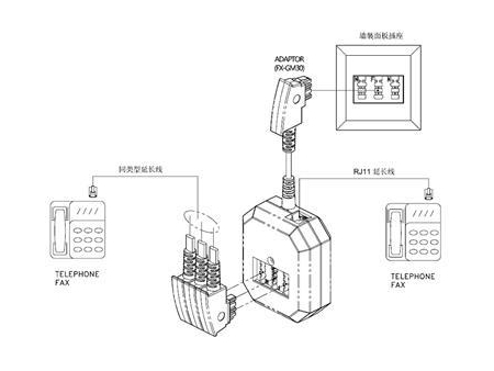 Adaptador telefónico, para Alemania