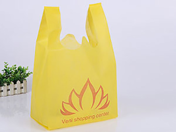 Bolsas de tela no tejida, bolsa tipo camiseta