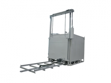 Horno de solera móvil para tratamiento térmico T6(Horno de normalizado/horno de recocido/horno de temple)