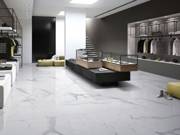 Porcelanato símil mármol- Carrara