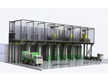 Estación de transferencia de residuos