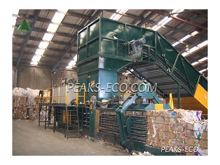 Compactadora enfardadora (de capacidad mayor a 100 ton)