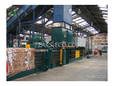 Compactadora enfardadora (de capacidad mayor a 100 ton)