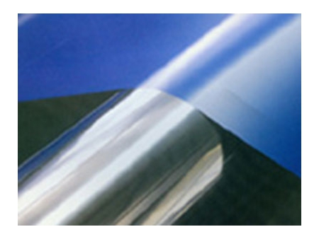 Rollos de papel aluminio recubierto de ácido acrilico