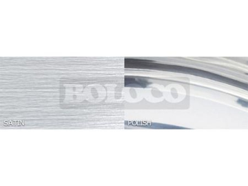 Fregadero de una ponchera de acero inoxidable BL-619