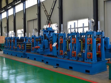 Línea de Producción de Tuberías ERW - ERW165; Línea de Producción de Tubos Electrosoldados; Tubos Soldados por Resistencia Eléctrica