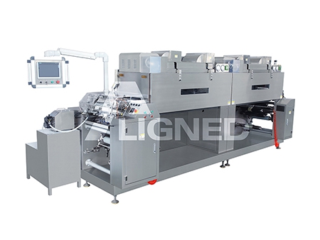 Máquina automática para la producción de película delgada oral