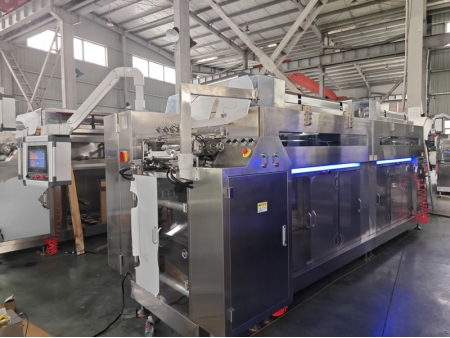 Máquina automática para la producción de película delgada oral