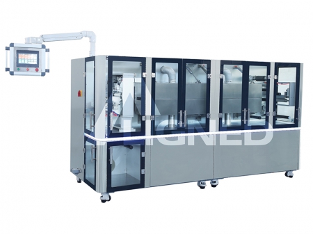 Máquina automática para la producción de película delgada oral