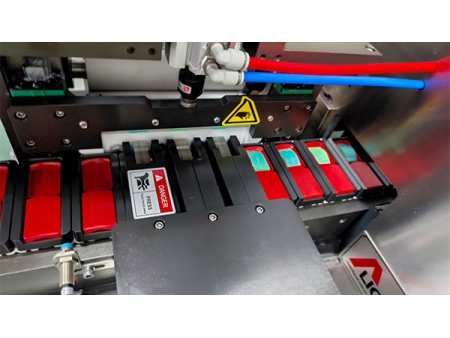 Envasadora automática de casetes de película delgada oral