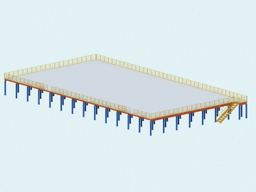 Entreplanta de Acero Estructural