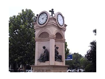 Reloj Urbano de Columna