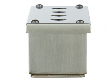 Gabinete eléctrico de pulsador (acero inoxidable, IP66)