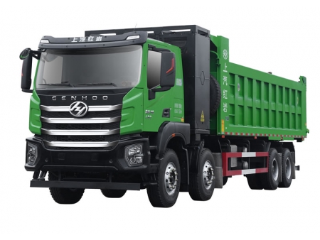 Camión volquete BEV 8x4 (Genlyon)