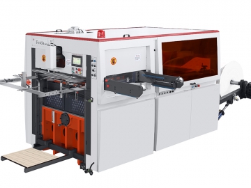 Máquina Troqueladora y Plegadora Plana, Serie FD; Máquina de Troquelado y Plegado Máquina Troqueladora y Plegadora Plana, Serie FD; Máquina de Troquelado y Plegado