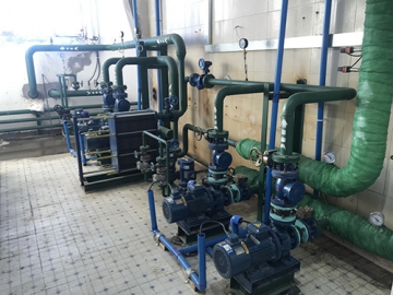 Caldera de calefacción central por inducción 320kW (Uso comercial)
