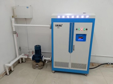 Caldera de calefacción central por inducción 320kW (Uso comercial)