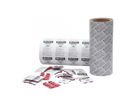 Impresora flexográfica de un color, impresión de foil de aluminio