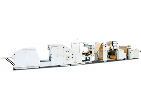 Máquina para fabricar bolsas de papel con fondo cuadrado, tipo rollo continuo, SBH330BW PAV02C Máquina para fabricar bolsas de papel con fondo cuadrado, tipo rollo continuo, SBH330BW PAV02C