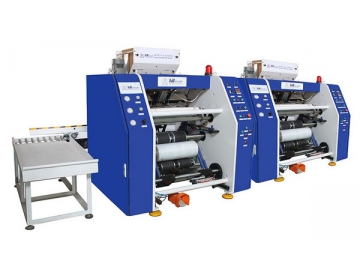 Rebobinadora automática de película estirable