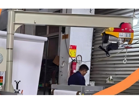 Troqueladora rotativa (estaciones dobles) (Troqueladora rotativa modelo FQ-320Y-2 con estaciones duales para producción de etiquetas)