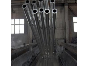 Tubo de riego  (Acero galvanizado en caliente)