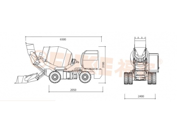 Autohormigonera / Hormigonera autocargable, FK33-30