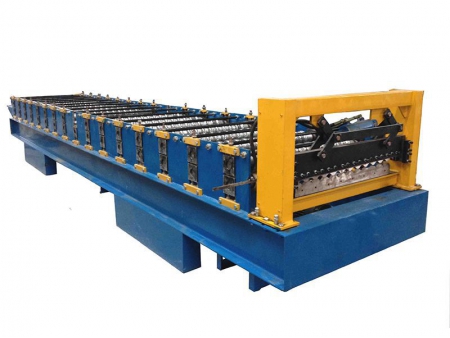 Perfiladora de panel de techo YX18-838 (corrugado), Máquina perfiladora de techo, Máquina de perfilado de techo metálico