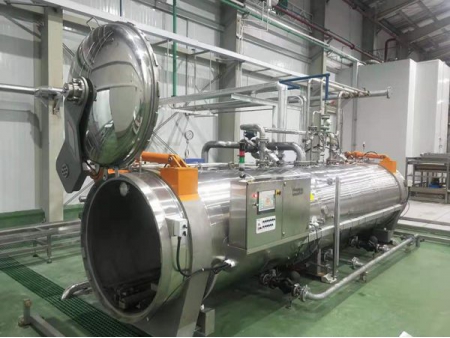 Autoclave Estática por Aspersión de Agua