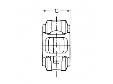 Acoplamiento Flexible, de Acero Inoxidable Modelo 96MP