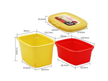 Contenedor IML con tapa de 250ml IML (para salsas), CX107B