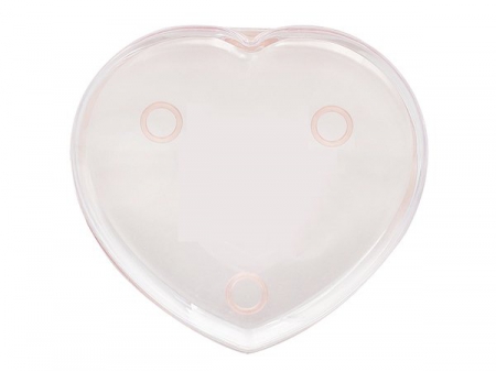Contenedor con tapa IML de 330ml en forma de corazón, CX049