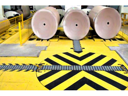 Sistema de manejo de rollos de papel