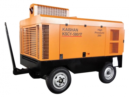 Compresor de tornillo portátil diesel, KSCY