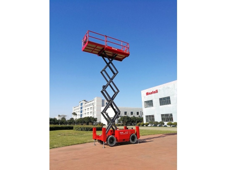 Plataforma de tijera autopropulsada para terrenos difíciles, Serie XD