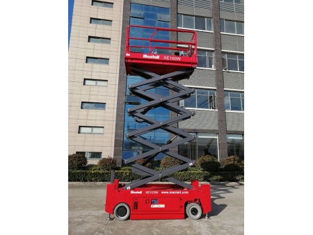 Plataforma de tijera autopropulsada eléctrica, Serie XE-W/OR